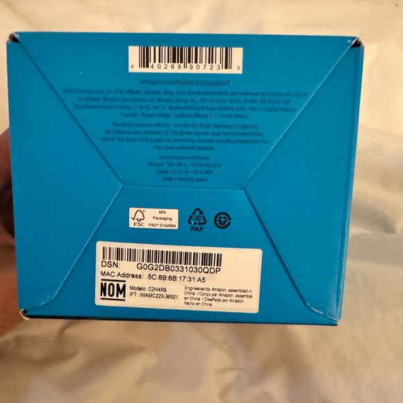 Amazon Echo Pop Full Sound Compact Smart Speaker with Alexa - Charcoal (SEALED) - Picture 2 of 4